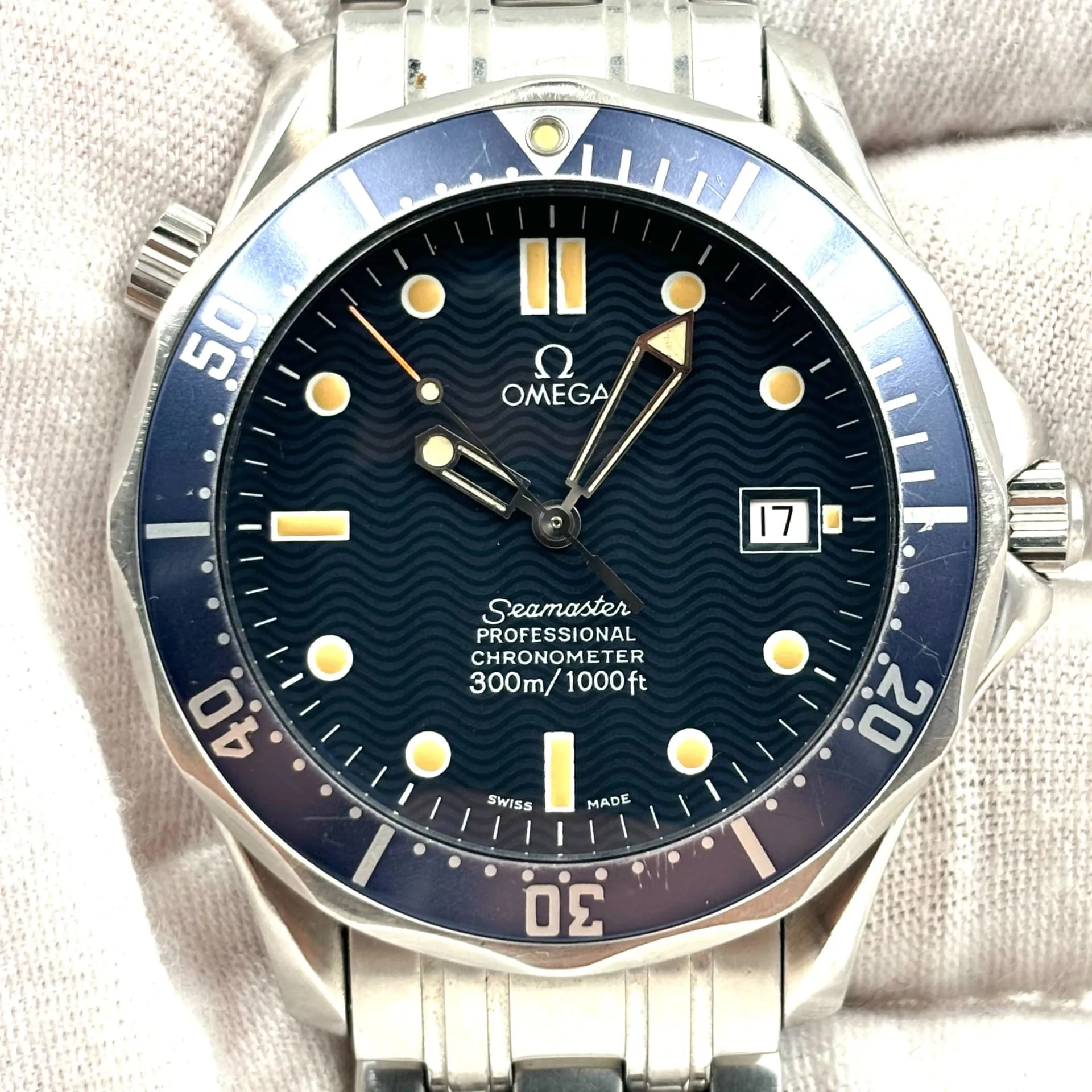 Omega Seamaster Diver 300M 25318000 41mm Stainless steel Blue