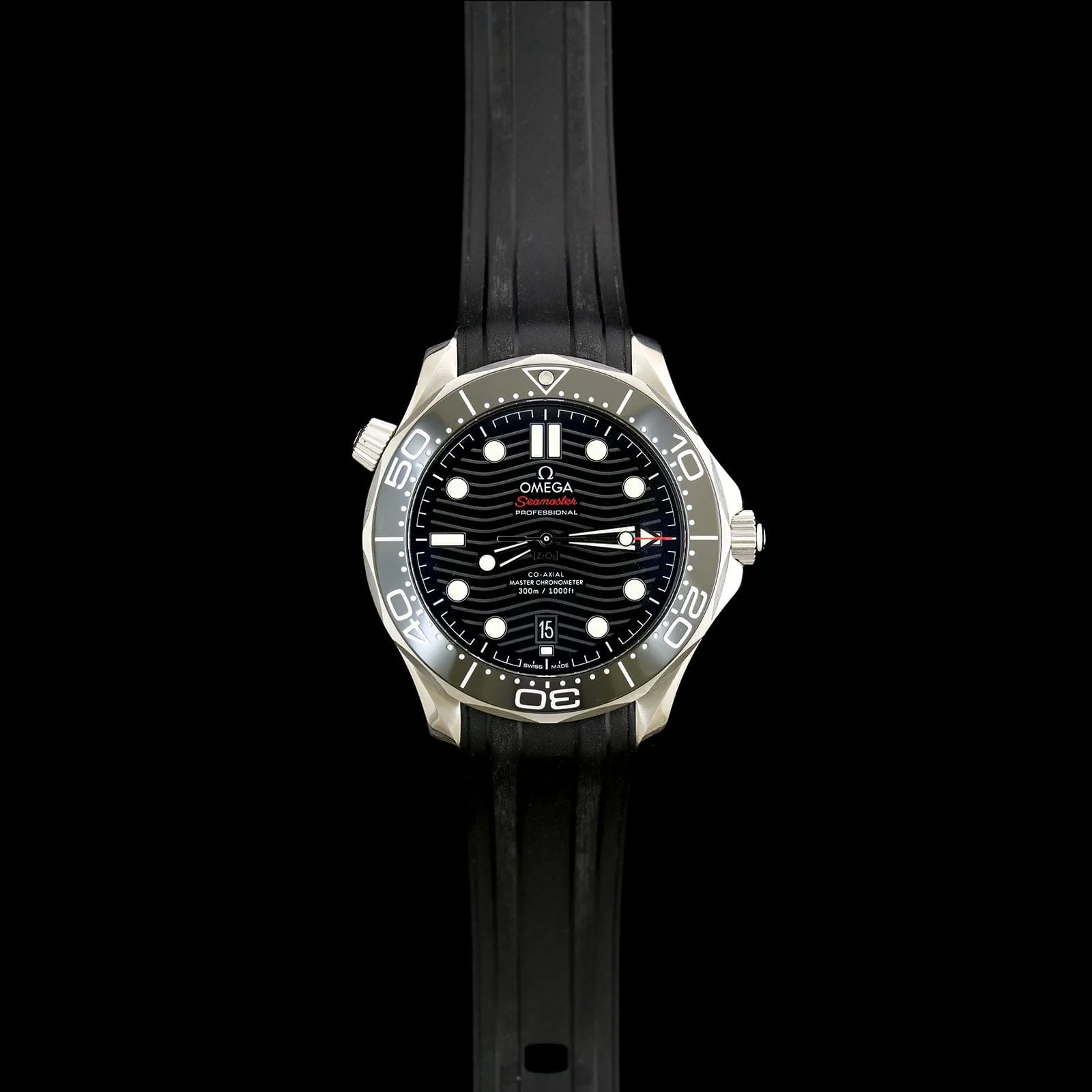 Omega Seamaster Diver 300M Stainless steel Black