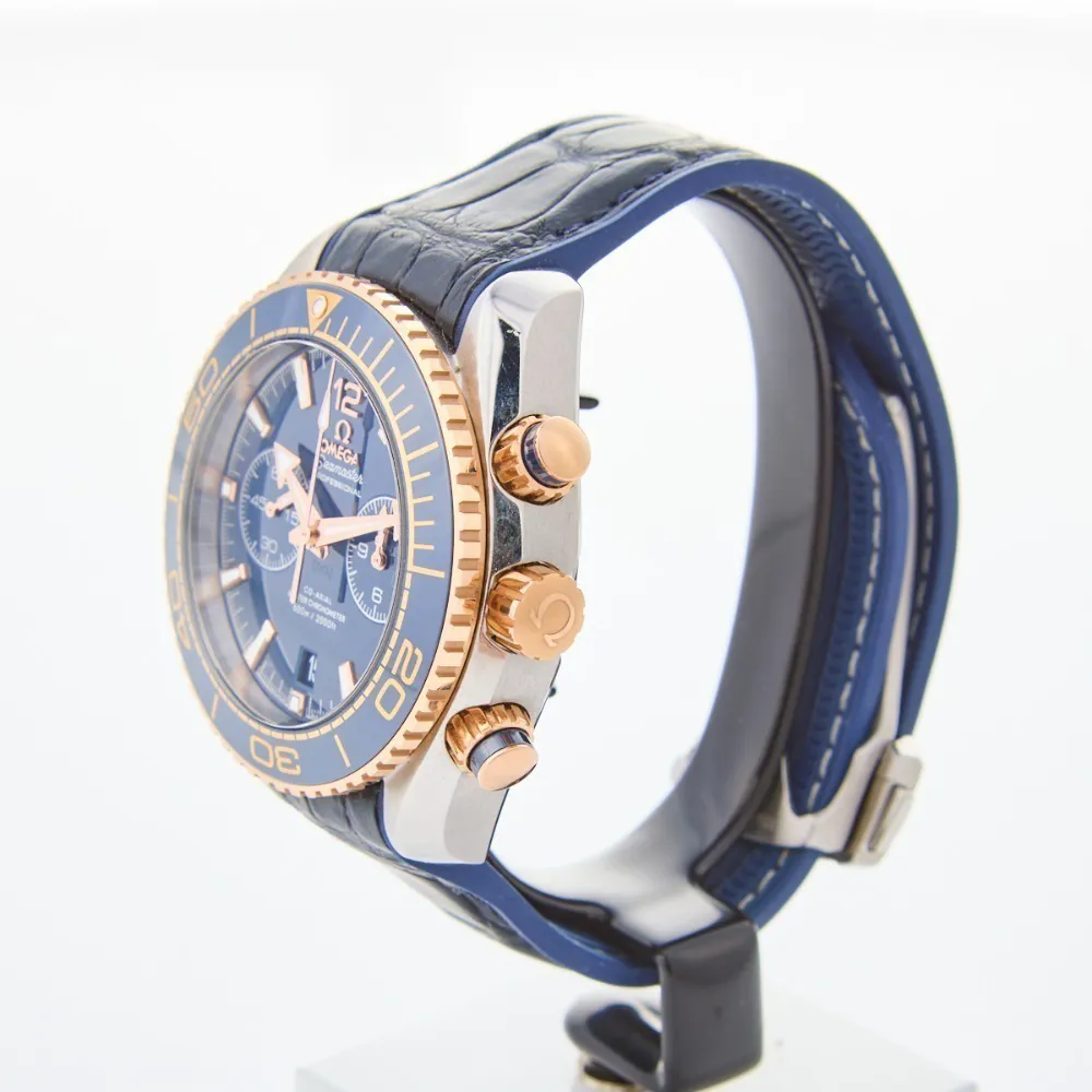 Omega Seamaster Planet Ocean 215.23.46.51.03.001 45.5mm Ceramic and Stainless steel and 18k rose gold Blue 3