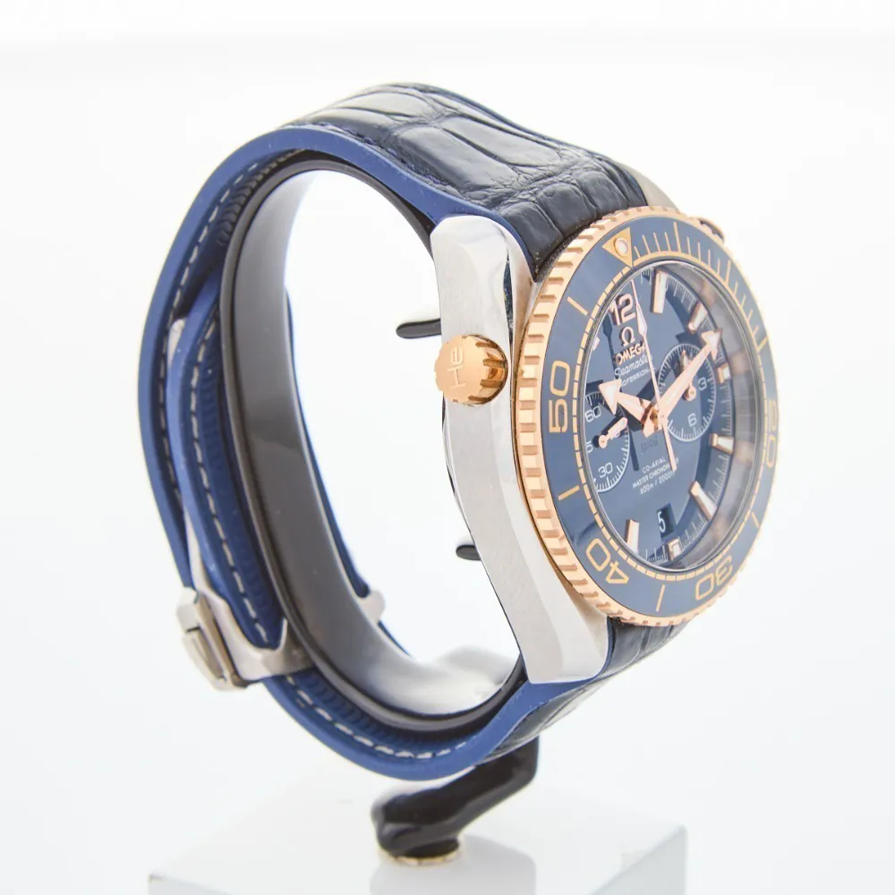 Omega Seamaster Planet Ocean 215.23.46.51.03.001 45.5mm Ceramic and Stainless steel and 18k rose gold Blue 4