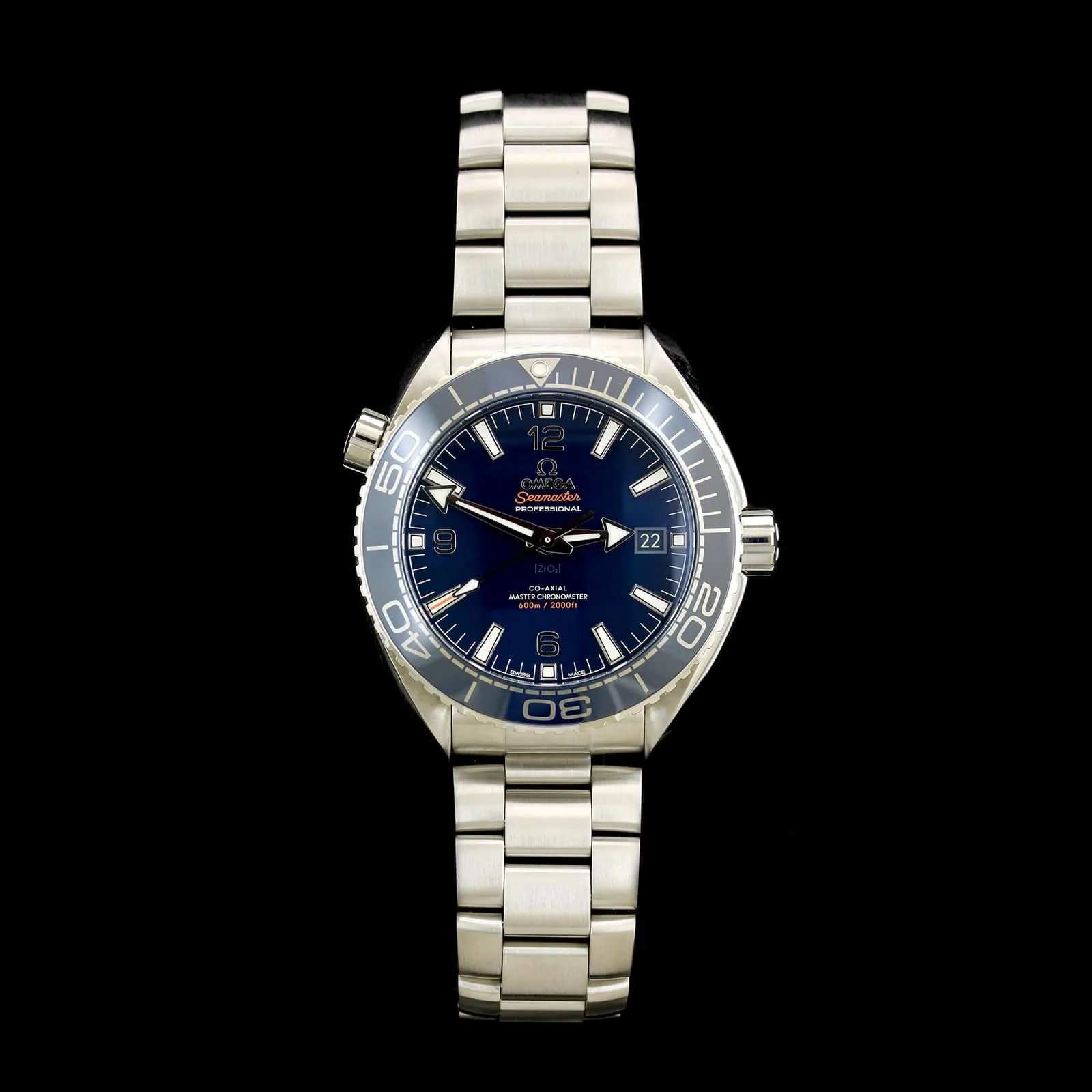 Omega Seamaster Planet Ocean Stainless steel Blue