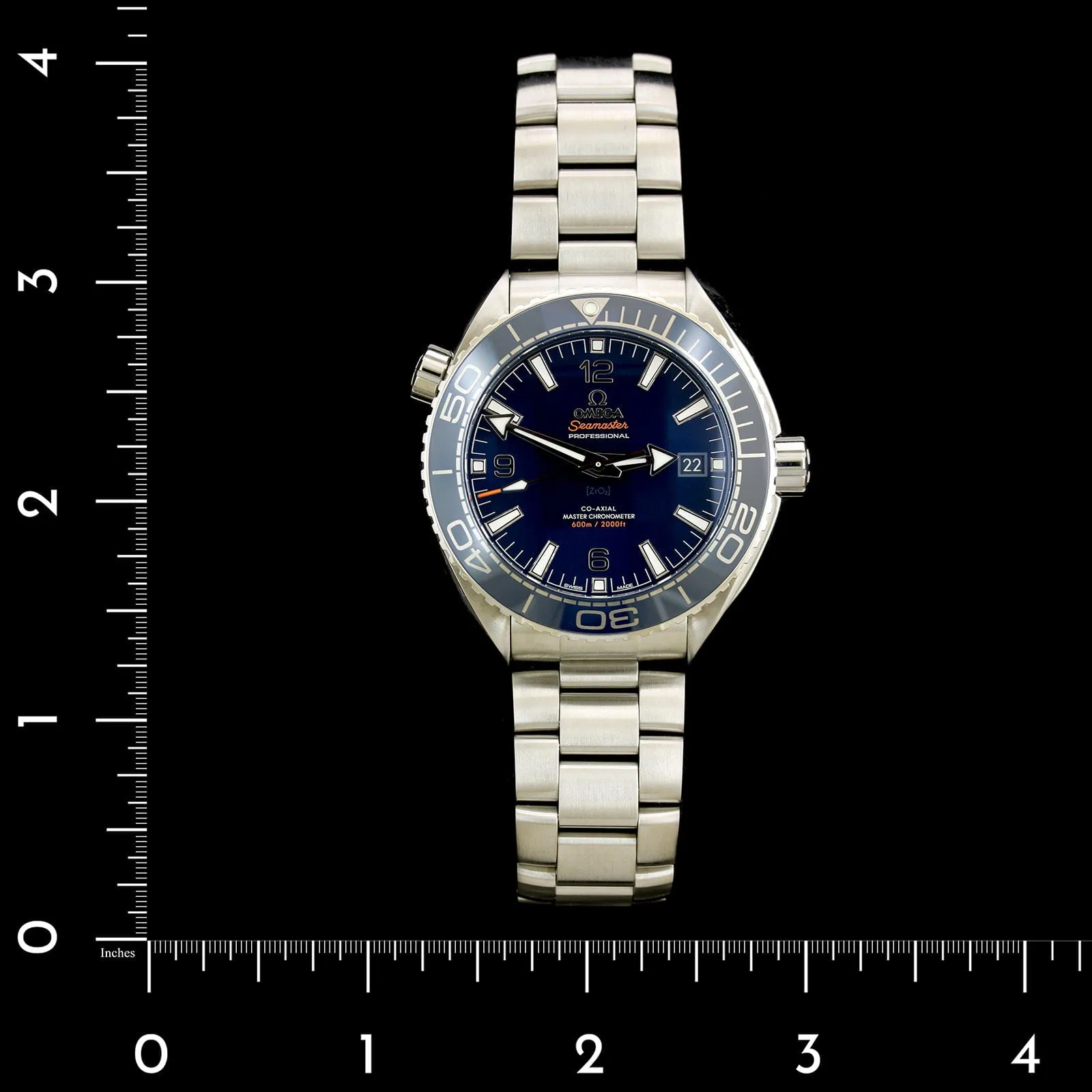 Omega Seamaster Planet Ocean Stainless steel Blue 4