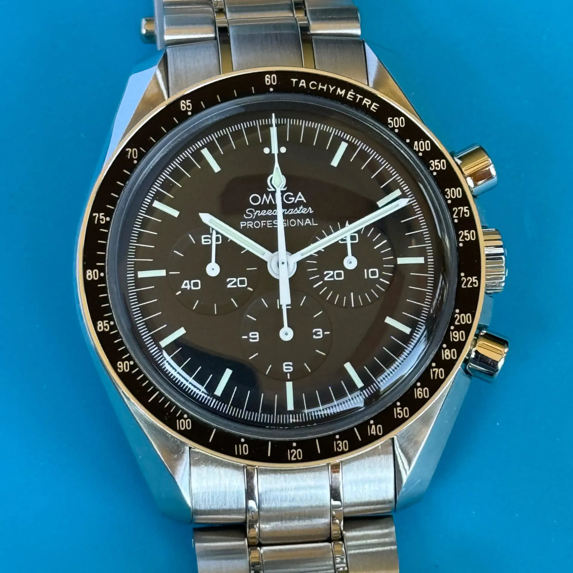 Omega Speedmaster Moonwatch 311.30.42.30.01.005 42mm Stainless steel Black