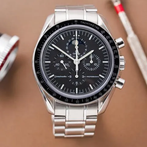 Omega Speedmaster Moonwatch 3576.50.00 42mm Stainless steel Black