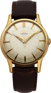 Omega 35.5mm Stainless steel and Gold-plated Silver