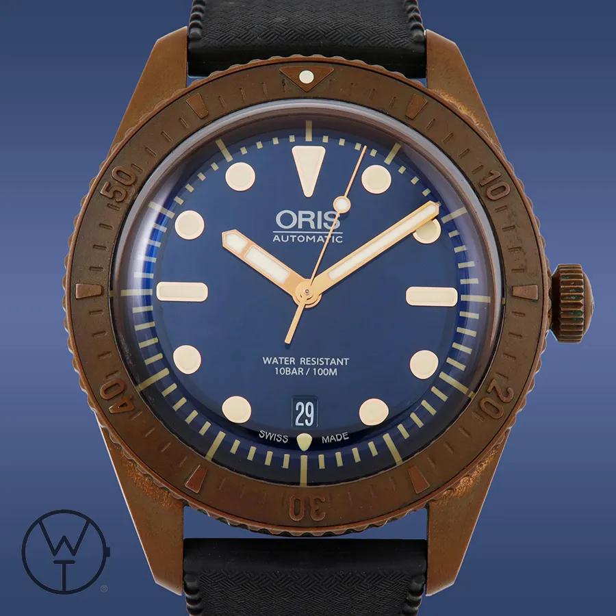 Oris Carl Brashear 733 7720 3185 42mm Bronze