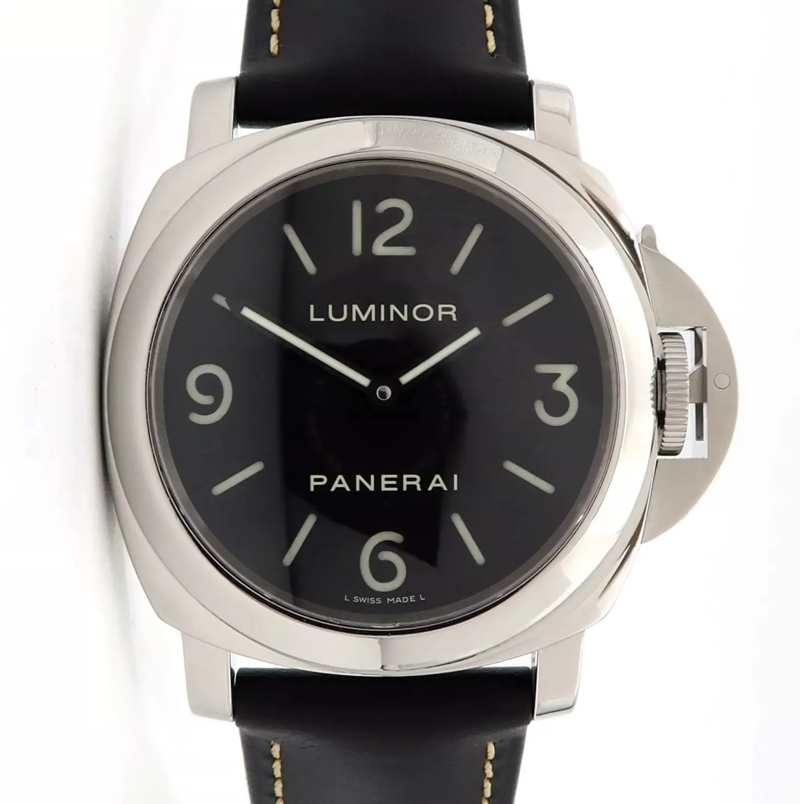 Panerai Luminor Base PAM 00112 44mm Stainless steel Black