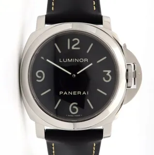 Panerai Luminor Base 112 Stainless steel Black