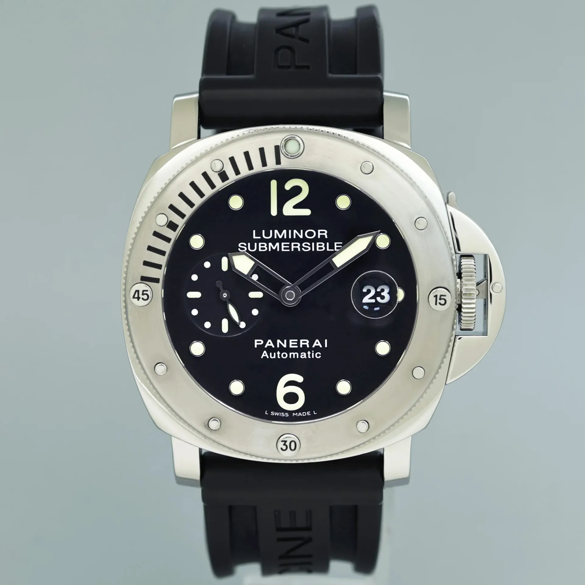 Panerai Submersible PAM 00024 44mm Stainless steel Black