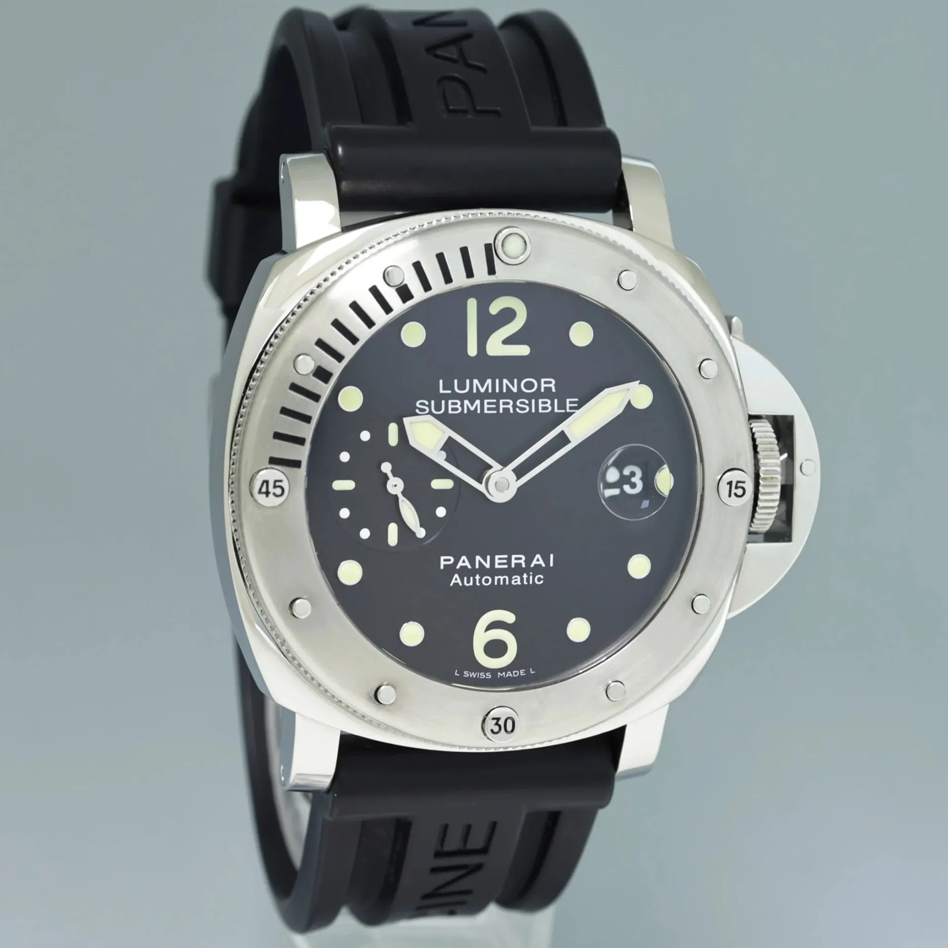 Panerai Submersible PAM 00024 44mm Stainless steel Black 1