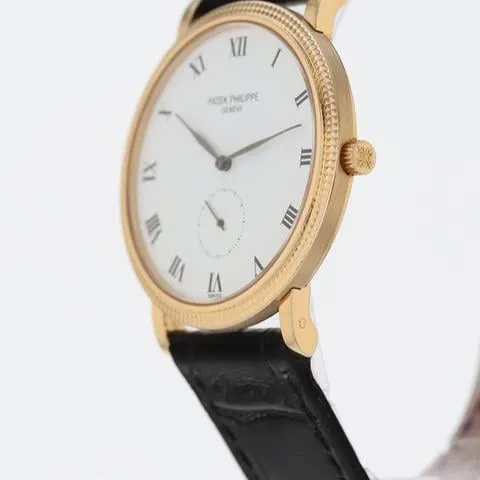 Patek Philippe Calatrava 3919J 33mm Yellow gold White 3