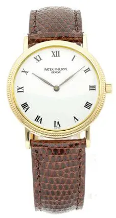 Patek Philippe Calatrava 3992 33mm Yellow gold White