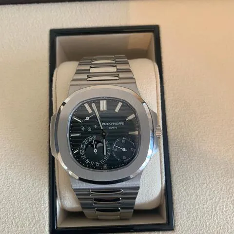 Patek Philippe Nautilus Moonphase 5712/1A-001 40mm Stainless steel Blue