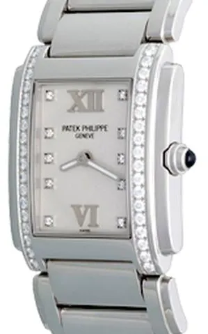 Patek Philippe Twenty~4 4910/10A-001 25mm Stainless steel Silver