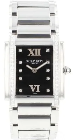 Patek Philippe Twenty~4 4910/10A-001 25mm Stainless steel Black