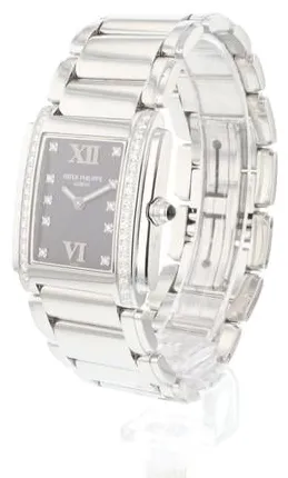 Patek Philippe Twenty~4 4910/10A-001 25mm Stainless steel Black 1