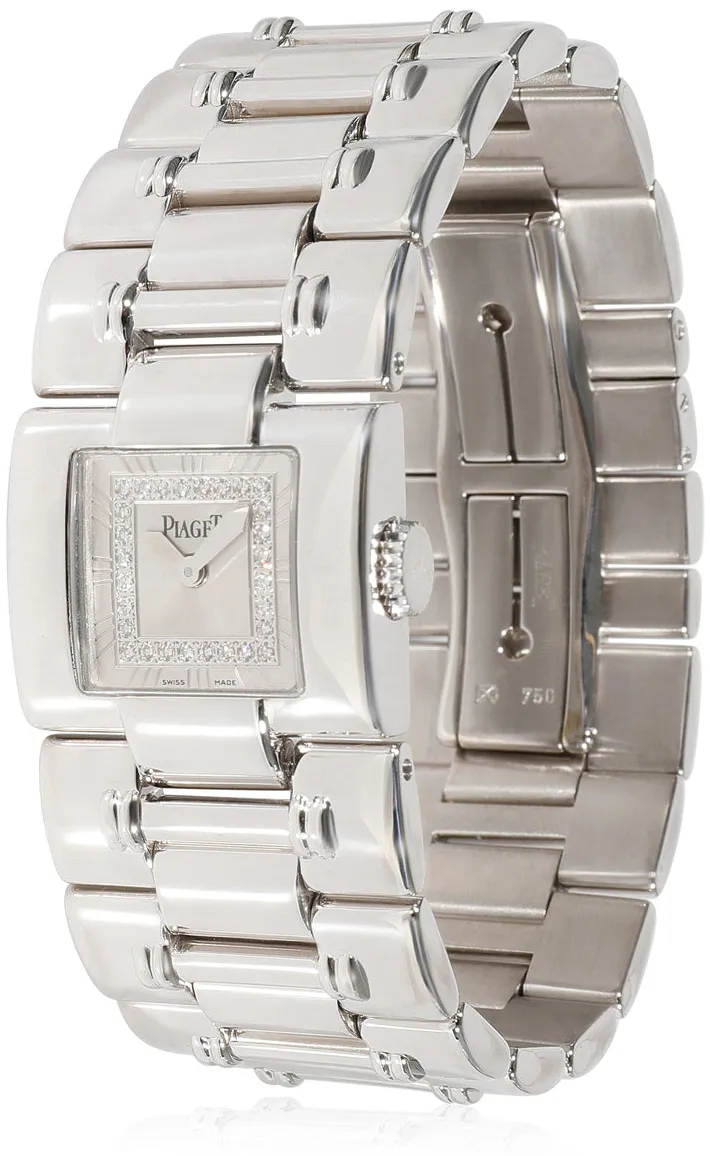 Piaget Dancer 50010 K38 21mm White gold Silver