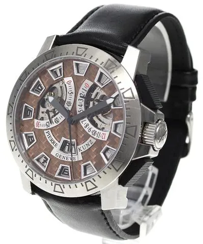 Pierre Kunz G403SPORT AC 44mm Stainless steel Brown 2