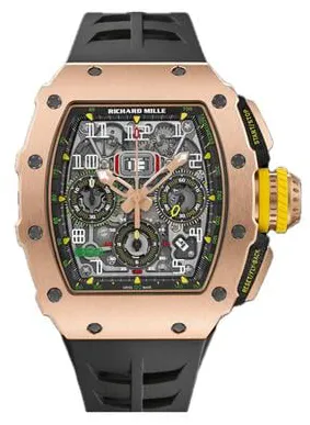 Richard Mille RM 011 RM 11-03 50mm Rose gold Skeletonized