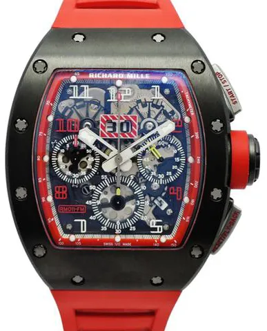 Richard Mille RM 011 rm11-FM 50mm Titanium Black