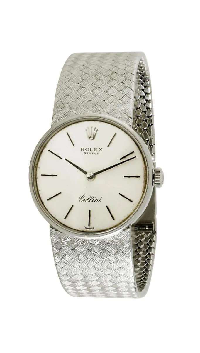 Rolex Cellini 18k white gold