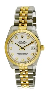 Rolex Datejust 31 178273 Yellow gold and Stainless steel White