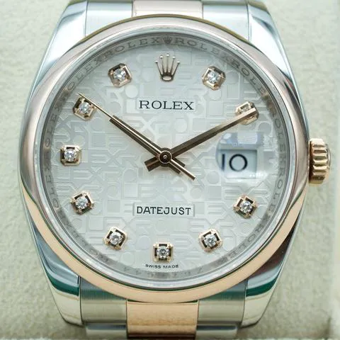 Rolex Datejust 36 116201 36mm Rose gold Rose 2