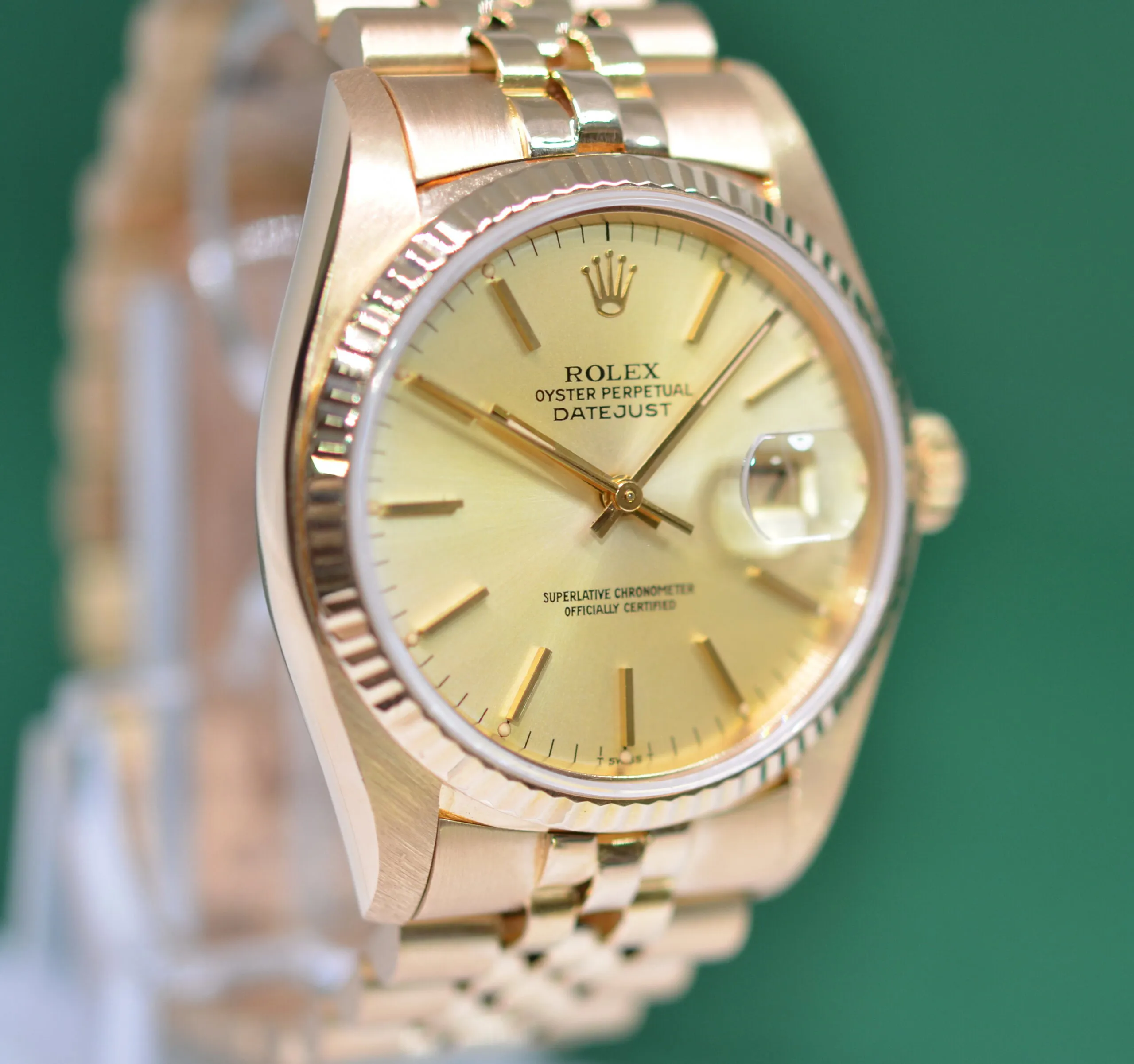 Rolex Datejust 36 16018 36mm Yellow gold Gold 5