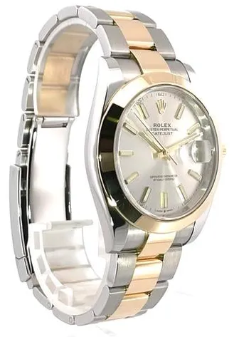 Rolex Datejust 41 126303 41mm Yellow gold and Stainless steel Silver 2