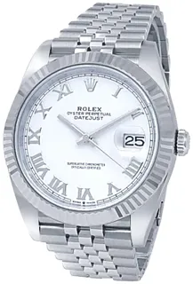 Rolex Datejust 41 126334 Stainless steel White