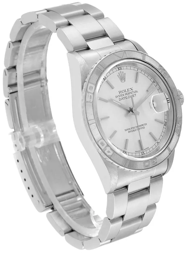 Rolex Datejust Turn-O-Graph 16264 36mm Stainless steel Silver 2