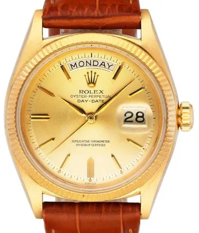 Rolex Day-Date 36 1803 36mm Yellow gold Champagne