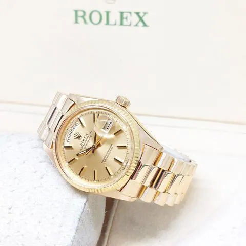 Rolex Day-Date 36 1803 36mm Yellow gold Champagne