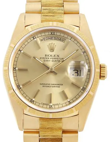 Rolex Day-Date 36 18248 36mm Yellow gold Champagne