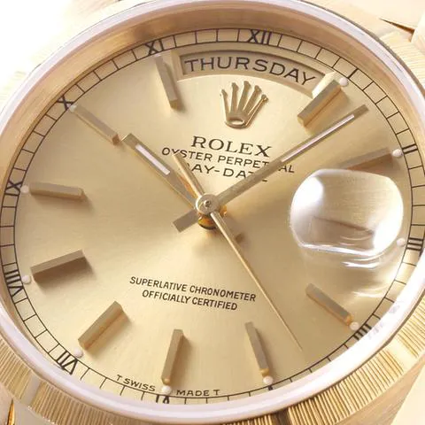 Rolex Day-Date 36 18248 36mm Yellow gold Champagne 5