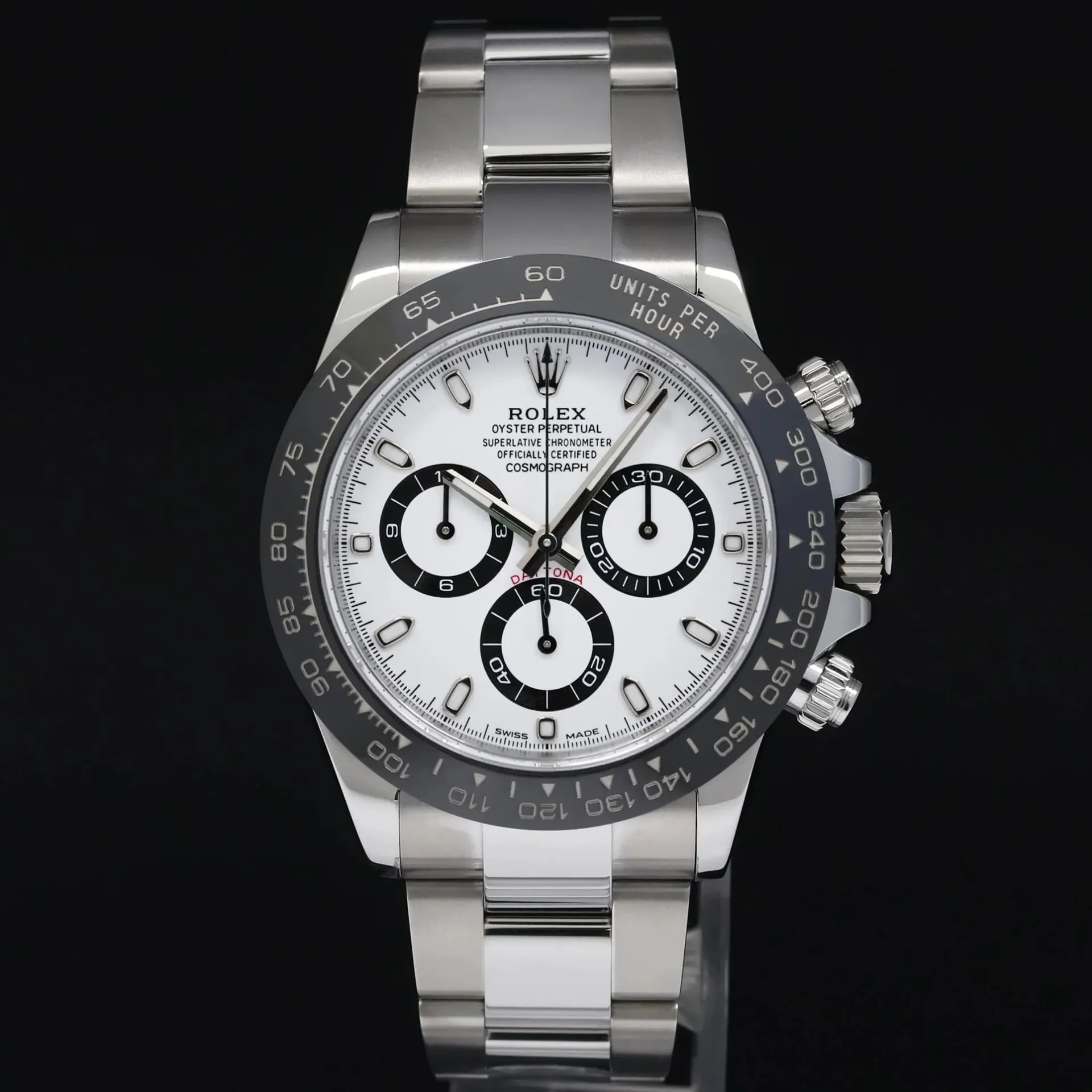 Rolex Daytona 116500LN-0001 40mm Stainless steel White