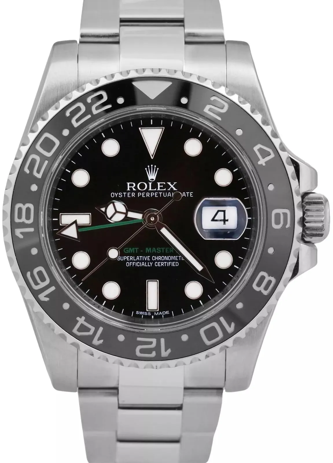 Rolex GMT-Master II 116710LN-0001 40mm Stainless steel Black