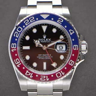 Rolex GMT-Master II 126710BLRO-0002 Stainless steel Black