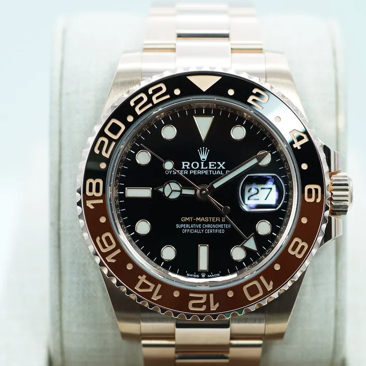 Rolex GMT-Master II 126715CHNR-0001 40mm Everose gold Black