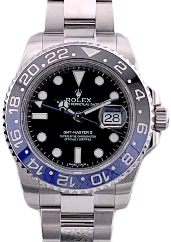 Rolex GMT-Master 116710BLNR/158SG379 40mm Stainless steel Black