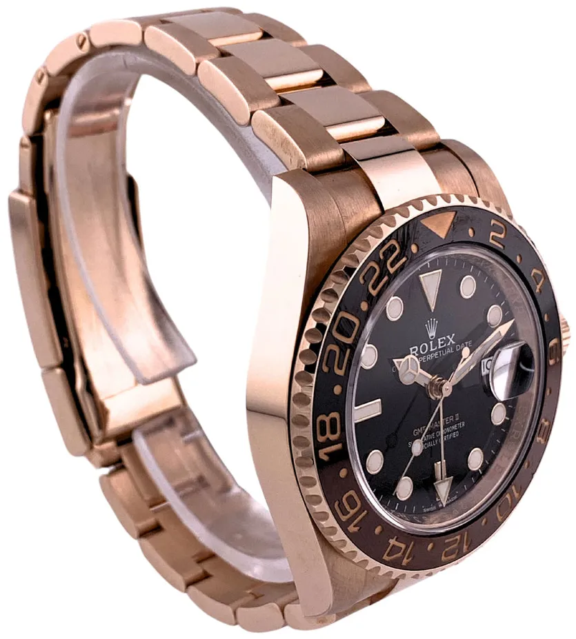 Rolex GMT-Master 126715CHNR/2019 40mm Rose gold Black 1