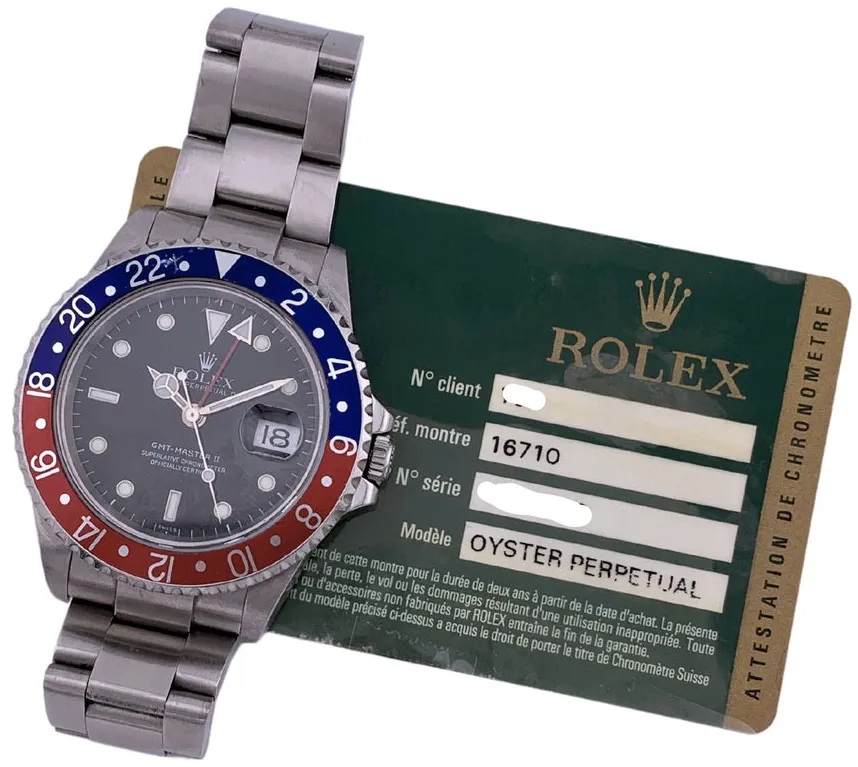 Rolex GMT-Master 16710/Z723859 40mm Stainless steel Black 7