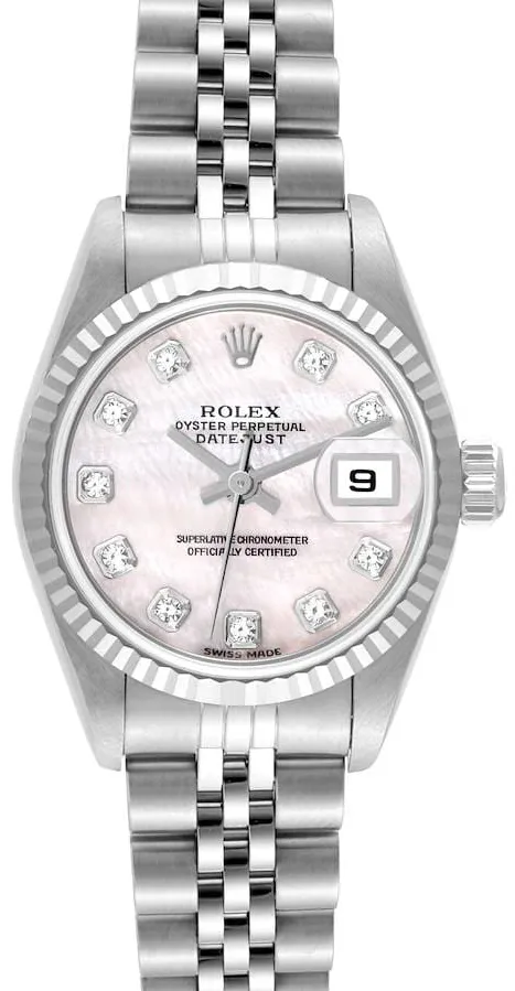 Rolex Lady-Datejust 79174 26mm Stainless steel Mother-of-pearl