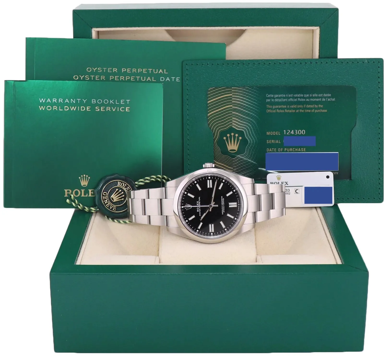 Rolex Oyster Perpetual 124300-0002 41mm Oystersteel Black 6