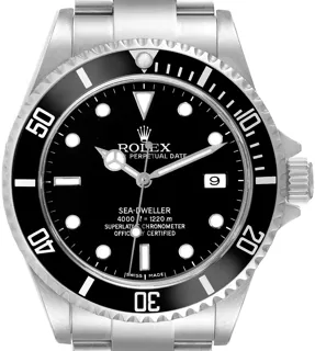 Rolex Sea-Dweller 16600 Stainless steel Black