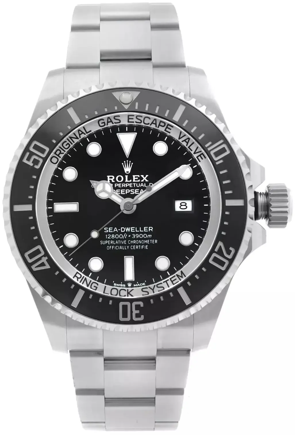 Rolex Sea-Dweller Deepsea 126660-0001 44mm Stainless steel Black