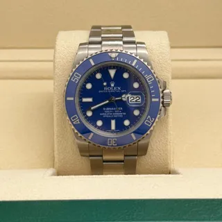 Rolex Submariner 116619LB-0001 White gold Blue