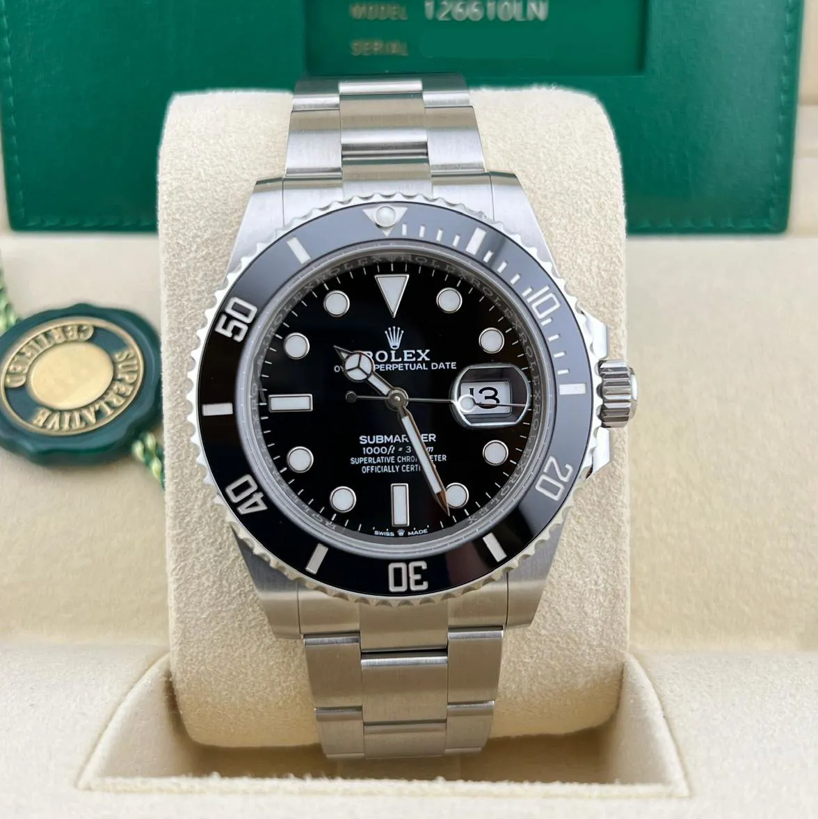 Rolex Submariner 126610LN-0001 41mm Oystersteel Black