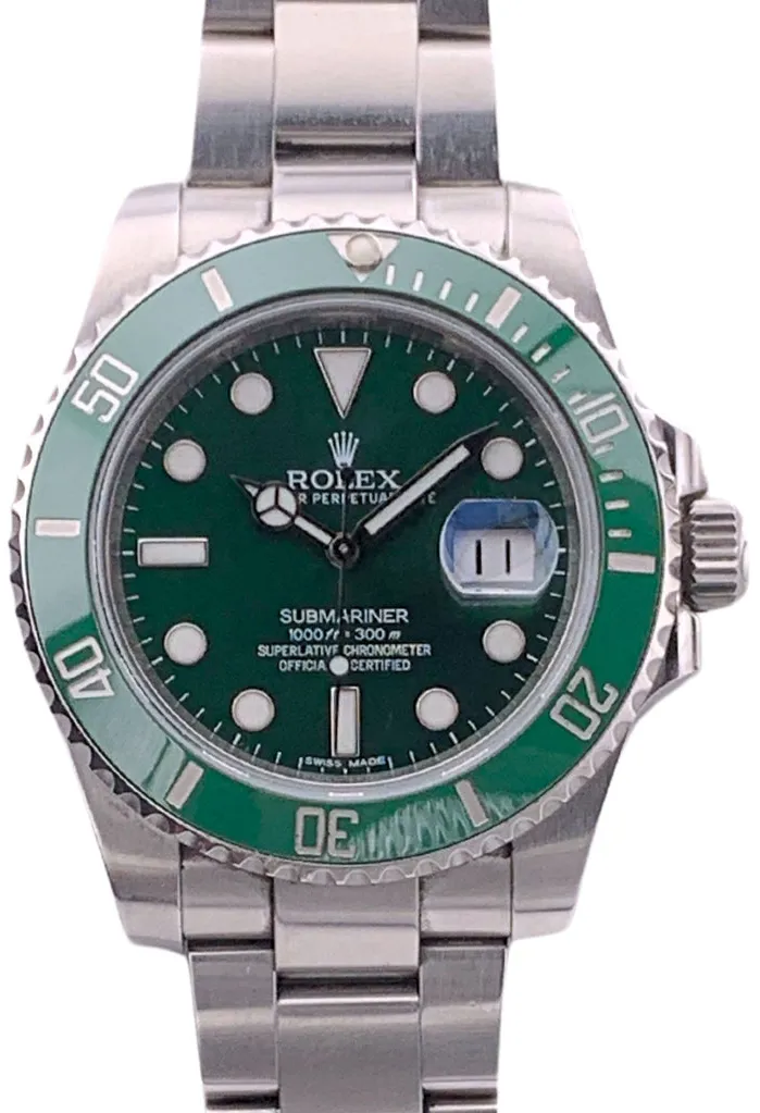 Rolex Submariner 116610LV/R87047T6 40mm Stainless steel Green