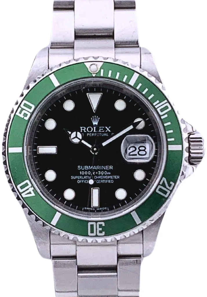 Rolex Submariner 16610LV/M109278 40mm Stainless steel Black